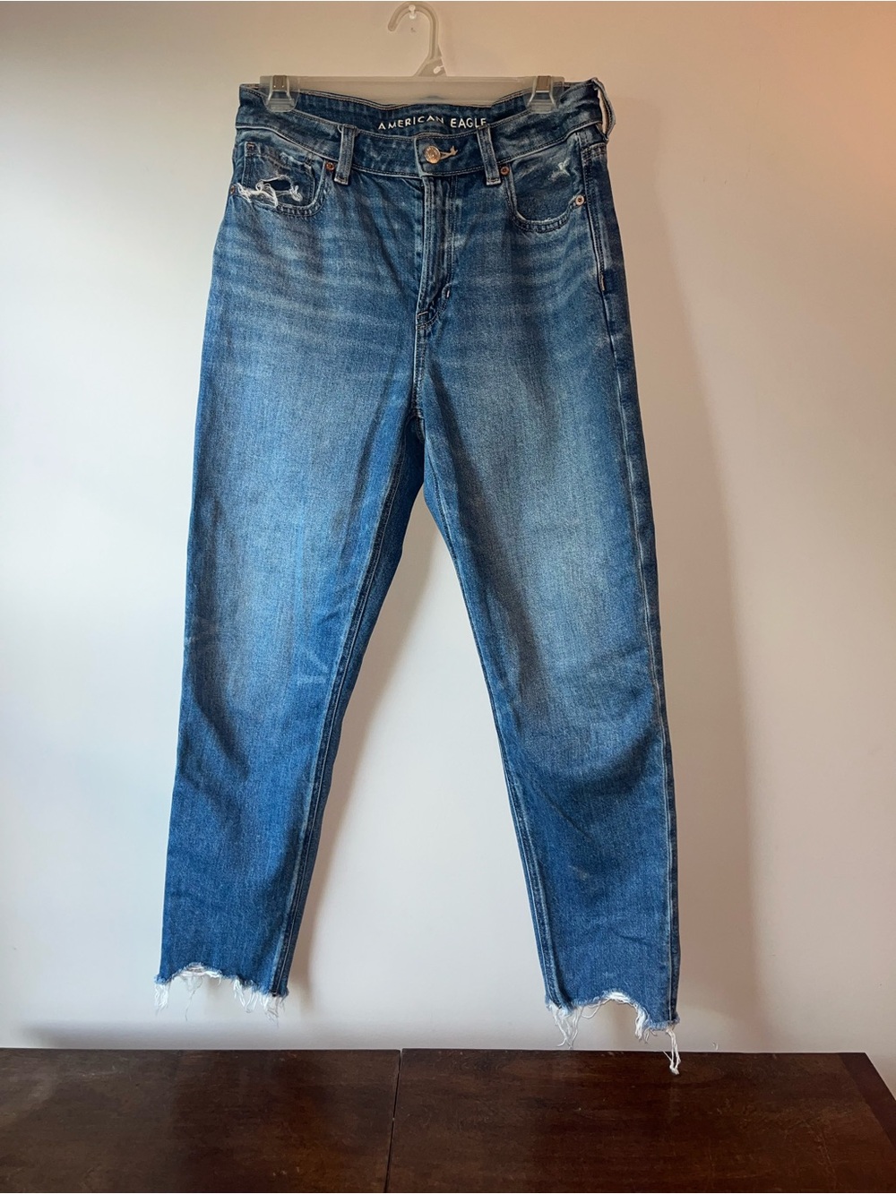 American Eagle Outfitters Medium Blue Washed Denim Jeans